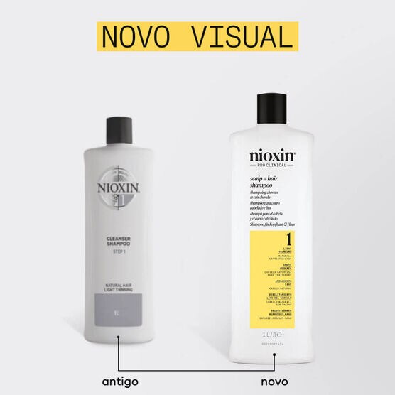 VOLUME & THINNING SISTEMA 1 SHAMPOO-1L